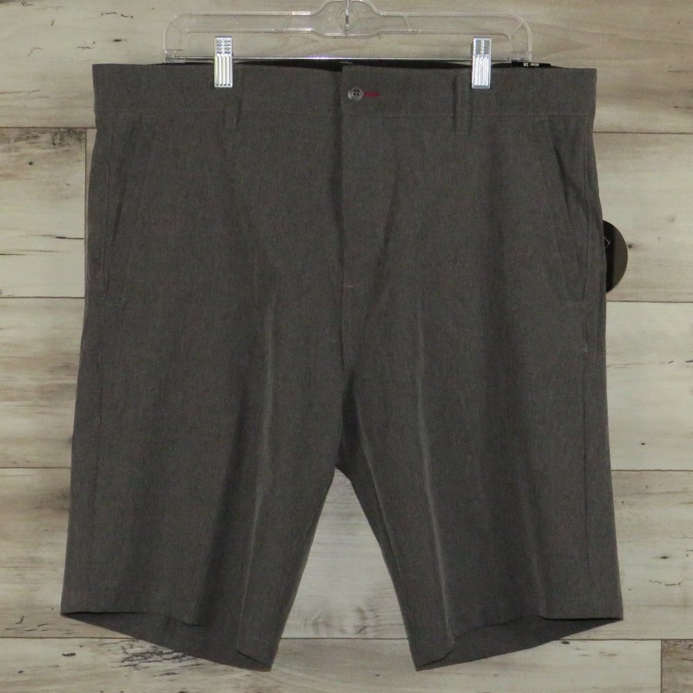 Split*Men's Button/Zipper Closure Golf Fade Resistant Performance Shorts~Size 38